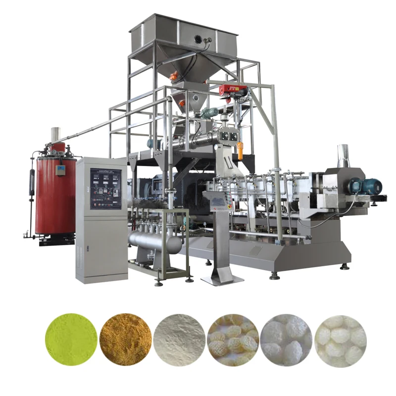Modified Tapioca Starch Corn Starch Potato Starch Chemical Extruder Making Processing Machine