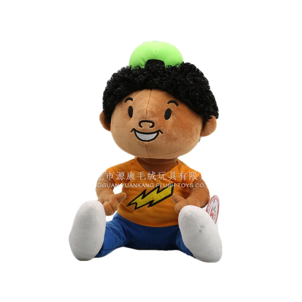 Factory Supply Attractive Price New Type stuffed animal plush toy Plush African Black Boy Soft Doll Stuffed Toys