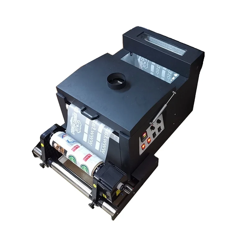 for EPSON DTF L1800/R1390 PRINTER Hot Sale automatic 30cm 60cm PET film white Powder Shaker With Drying Function Oven