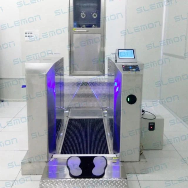 industrial personal shoe sole cleaning equipment