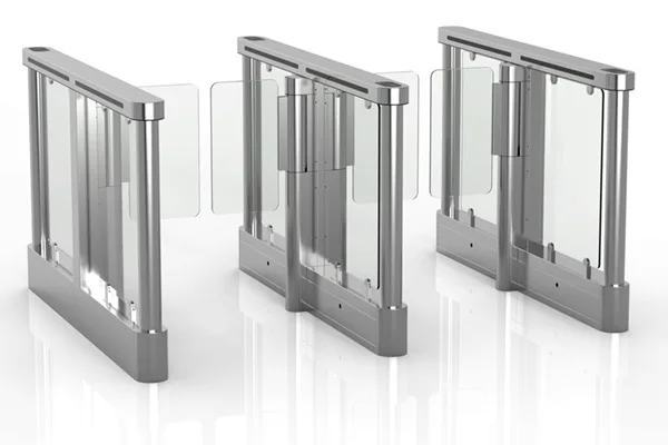 High speed luxury revolving door of fully automatic office building swing barrier turnstile gate