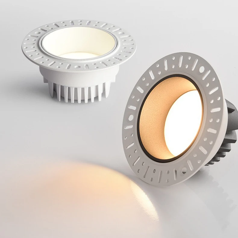 Smart speaker alexa voice google home assistant led tuya downlight wifi zigbee ultra thin ip44 trimless cct downlight