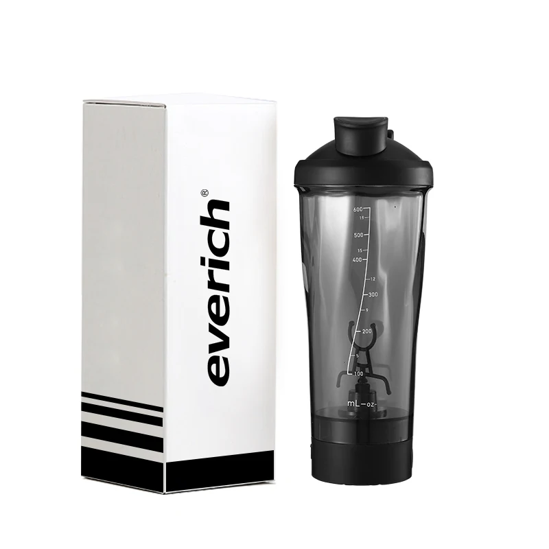 Electric Protein Shaker Bottle 600ml Shaker Bottles Portable Mixer Cup