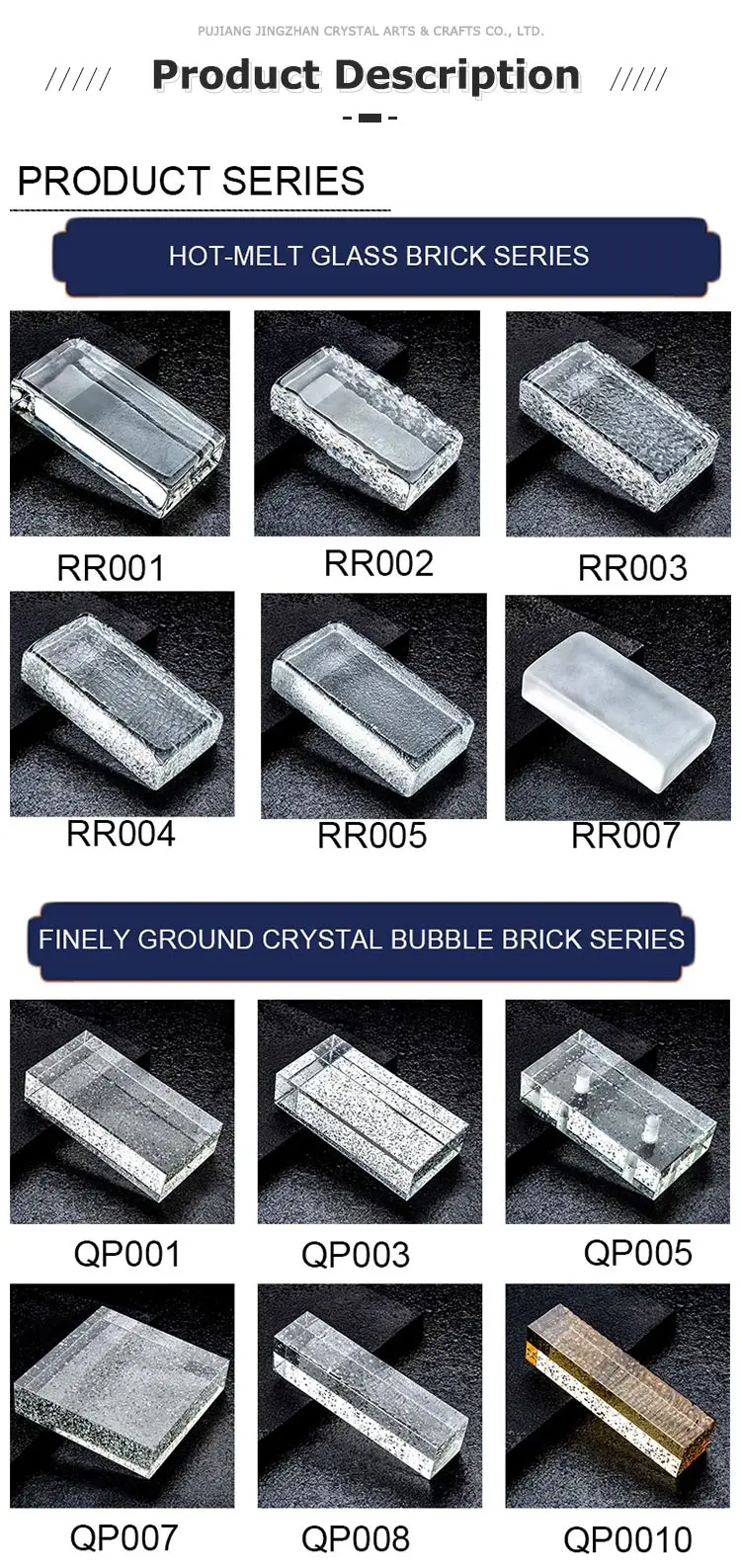 Manufacturers Hollow glass Blocks Product 