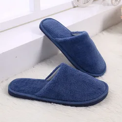Hot EVA home indoor plush slippers cheap Autumn and winter warm slippers for men and women