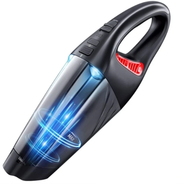 Handy Cordless vacuum cleaner with light for car and home use 611A, 11.1V 2200mAh, LED light, 3H Fast Charging