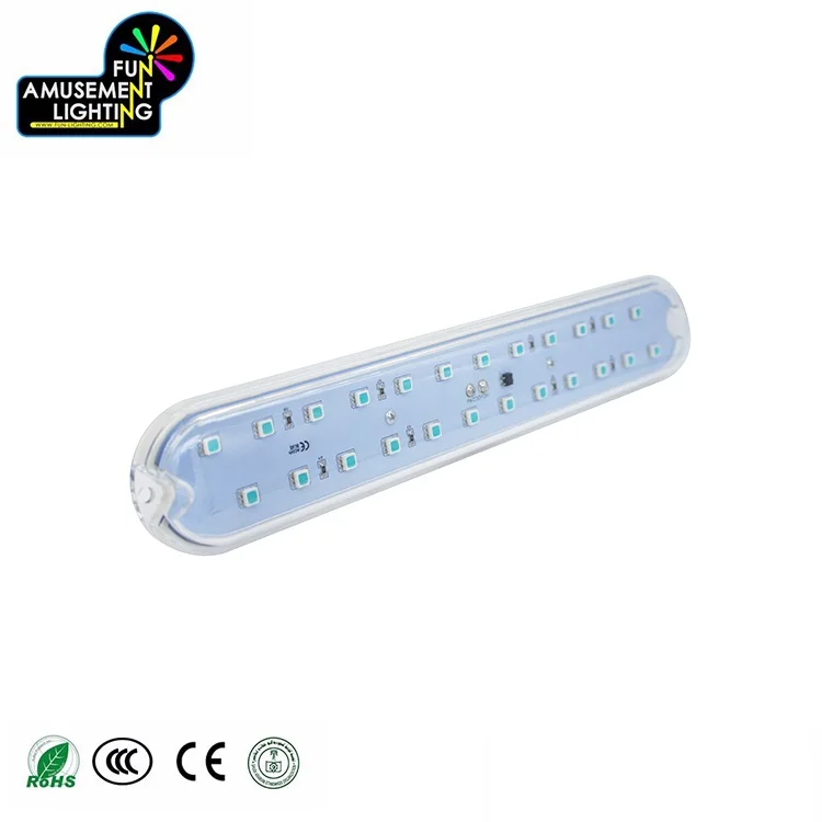 Single Color E14 AC/DC 24V 24Pcs LEDs IP65 Outdoor Waterproof Pixel Light Amusement LED Tube Light For Amusement Park