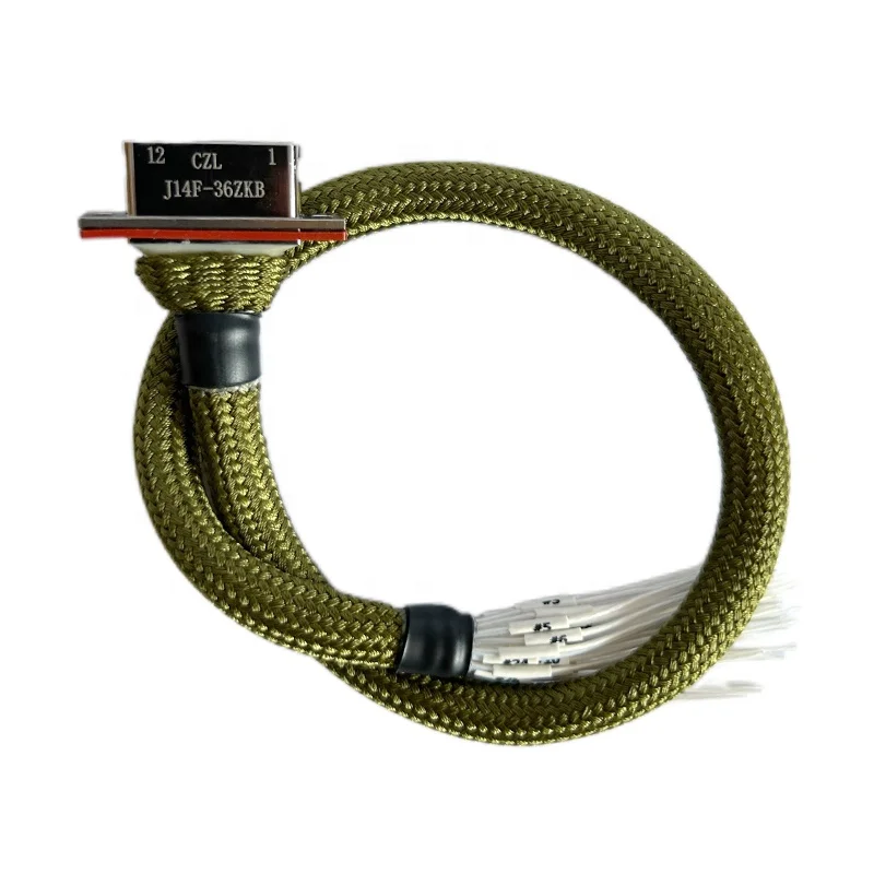 J14F-36ZKB-30CM Push-pull Crimp Type 9 15 27 36 51 TK/TJ/ZK/ZJ Micro-Rectangular Connector Receptacle Socket Plate Huadespace