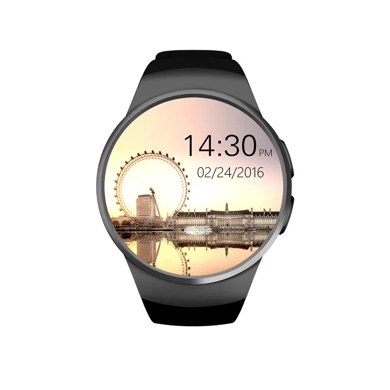 
KW18 BT Smart Watch Full Screen Health Heart Rate Monitor Tracking Support SIM TF Card Smartphone 