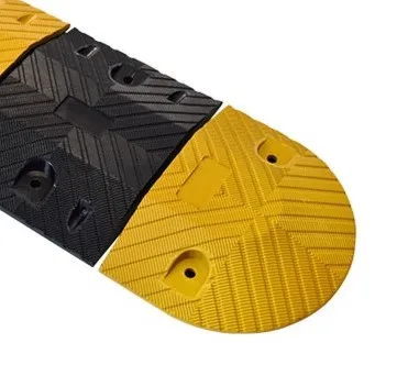 Heavy Duty Reflective cable protector speed bump Road Hump Rubber Car Speed Bump