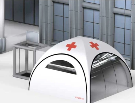 Medical Inflatable tents Air Dome medical mobile hospital medical testing and med care health center canopy tent