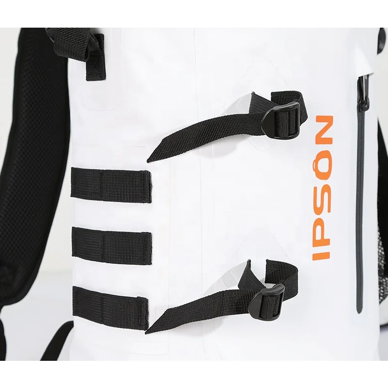 Outdoor Waterproof  Roll Top  Dry Bag Backpack Hiking Bag