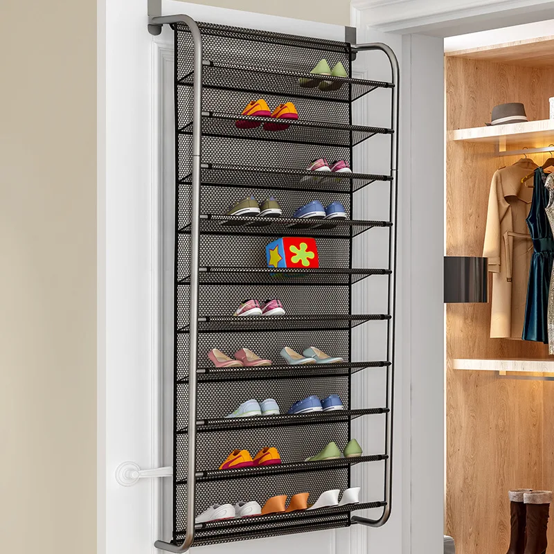 Shoe rack multi-layer simple household economical shoe cabinet wall-mounted shoe rack