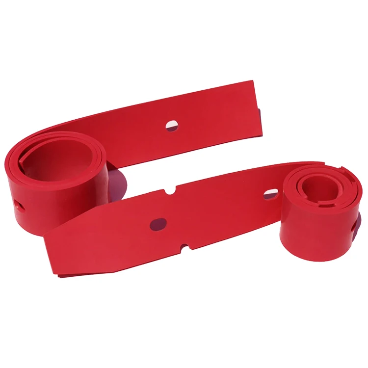 Scrubber Cleaning Parts Water Retaining Strip Rubber Squeegee Blade for Floor Scrubber Machine