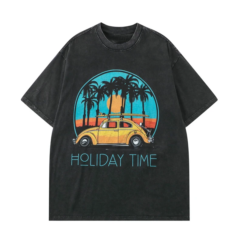 Tshirt Custom Logo 100% Cotton Embossing Tshirt Design Oversized Gym Open Tshirt