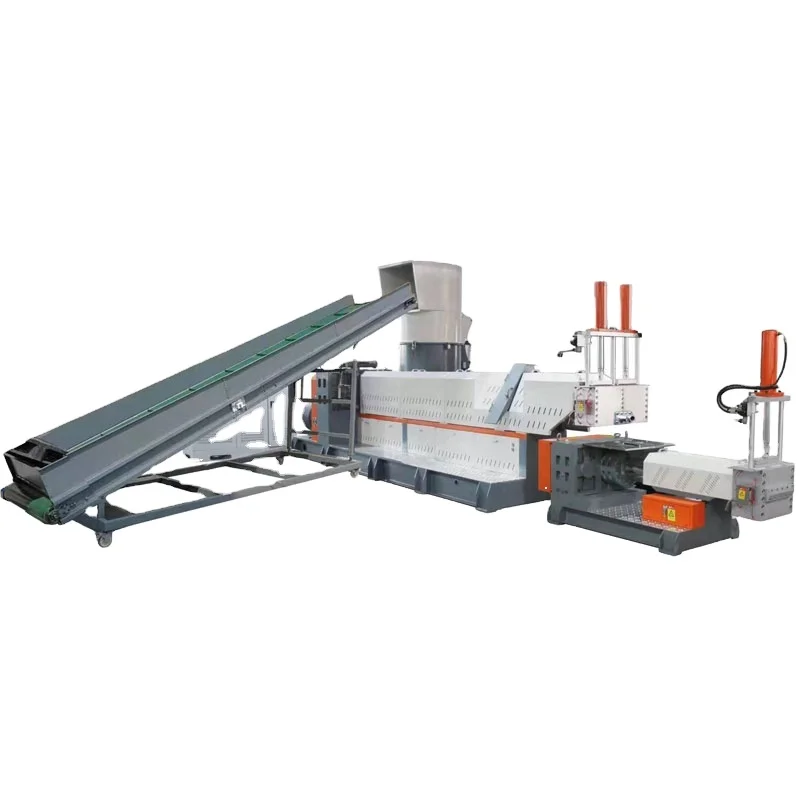 Waste Plastic wastd  Greenhose Film Making Machine Recycling Plastic Granulator Plastic Pelletizer