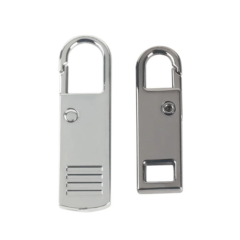 OCO Detachable metal slider accessories for #5 #8 #10 zipper other luggage accessories replaceable zipper head tabs