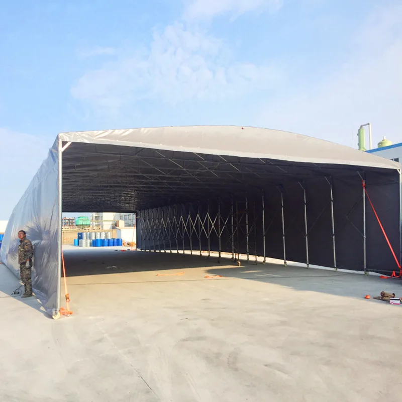 Customized outdoor large storage push-pull tent