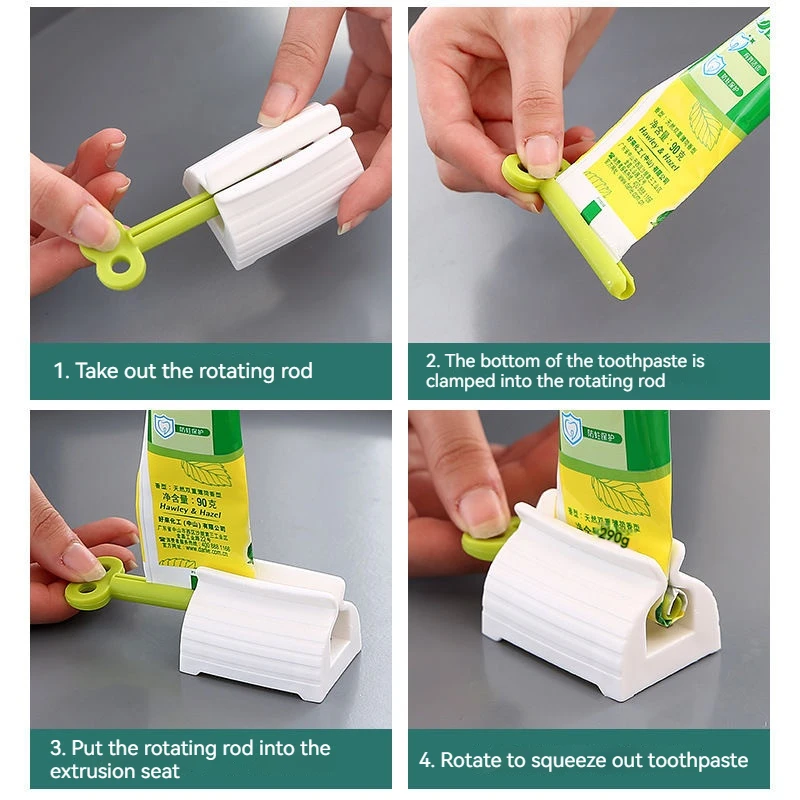 Lazy manual toothpaste squeezing machine facial cleanser hand cream toothpaste press machine bathroom supplies squeezing machine