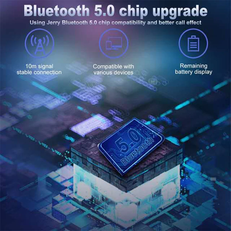 
Invisible Ear Hook Wireless Headphone blue tooth New Technology Bone Conduction Earphone Waterproof with charging case 