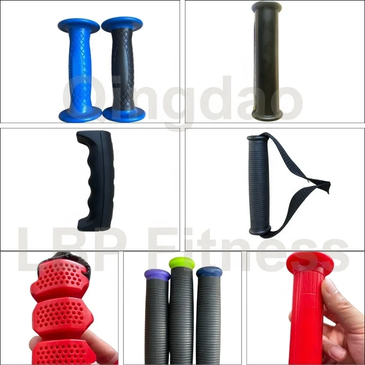 Fitness Home Gym Metal Hook Handles Pulley Cable Machine Attachments Pull Down Grip Resistance Band Workout Bar