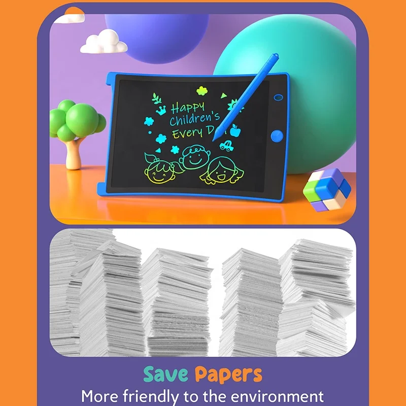 8.5 12 kids lcd write electronic writing board digital pad writing slate tablet toddler toys for kids children 8.5 10 12 inch