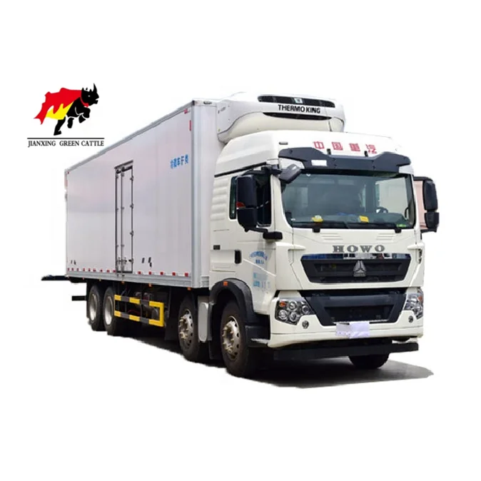 15 Tons Refrigerator Truck Freezer Truck Fish Meat Hook Refrigerator Van Truck for sale