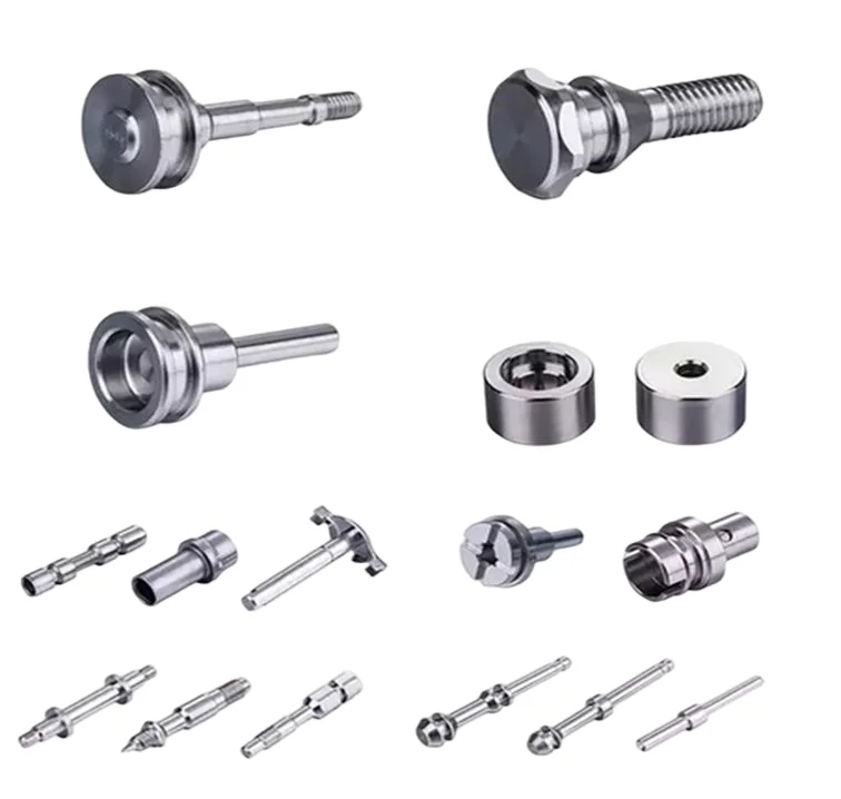 CNC small brass double threaded 20mm metal pin shaft price carbon steel custom round shaft precision 304 stainless steel shaft