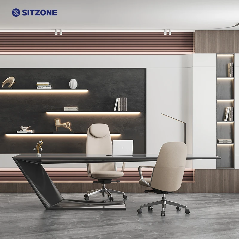 Ситзона офисная мебель удобный современный компьютерный Исполнительный регулируемый вращающийся стул для конференц-зала офисный стул