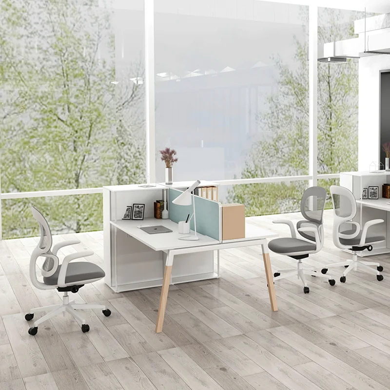 Manufacturers Cubicle modern design 4 seater office desk call center office partition workstation