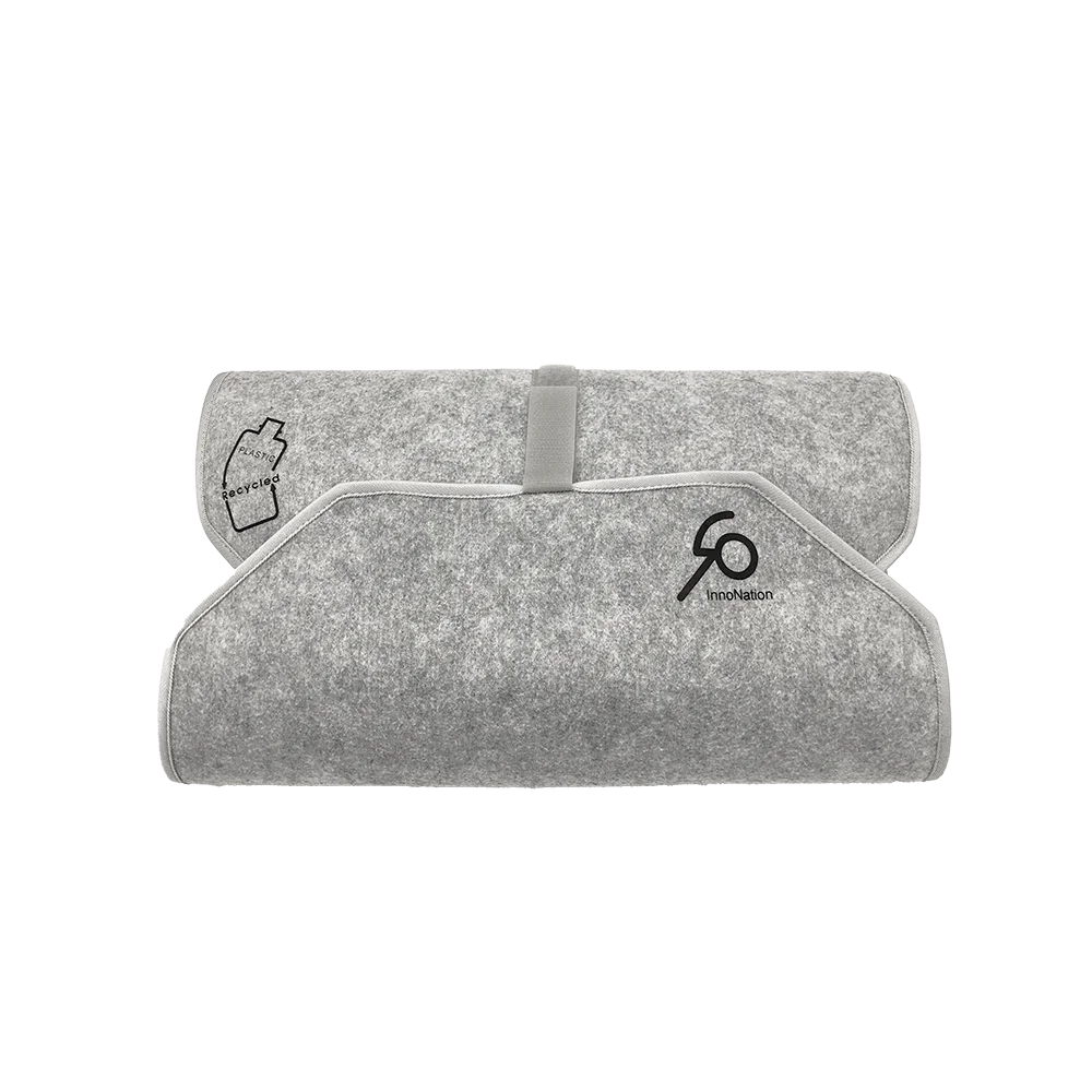 Popular products Chic 95g Recycled rPET Eco-friendly waterproof inner layer Changing Mat