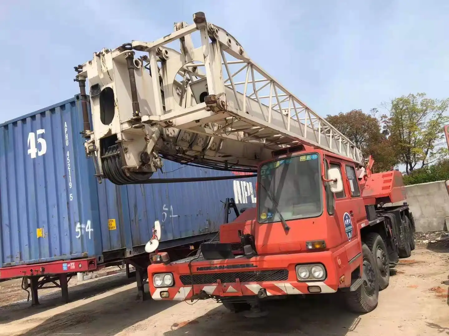 Использованы японский Tadano TG-500E Технические данные: около 50 т Автокран хорошем рабочем состоянии по разумной цене