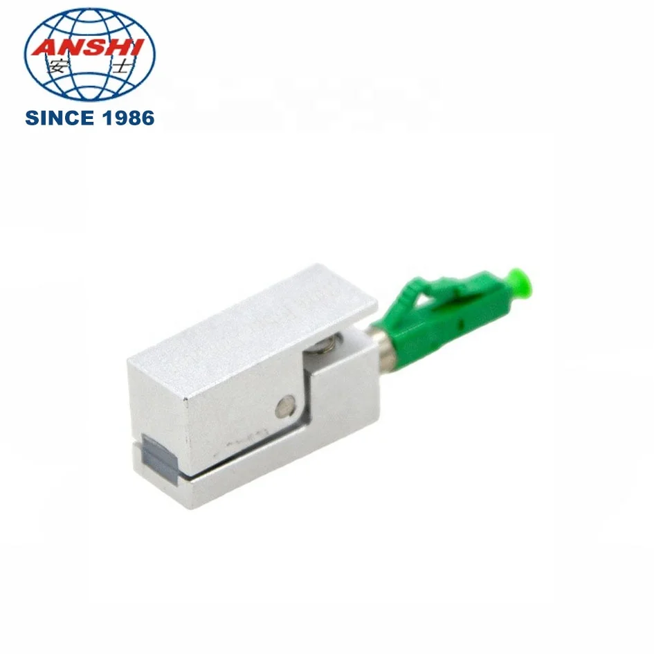 Low Price LC UPC/APC Square Bare Adapter Flange Temporary Succeeded Test Optic Fiber Coupler Connector OTDR