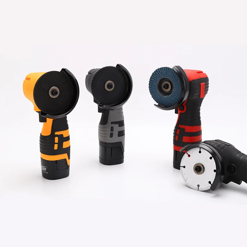 F.EASY.D Brushless Cordless Angle Grinder Grinding Machine Cutting Electric Grinder 16.8V Battery Power Tool