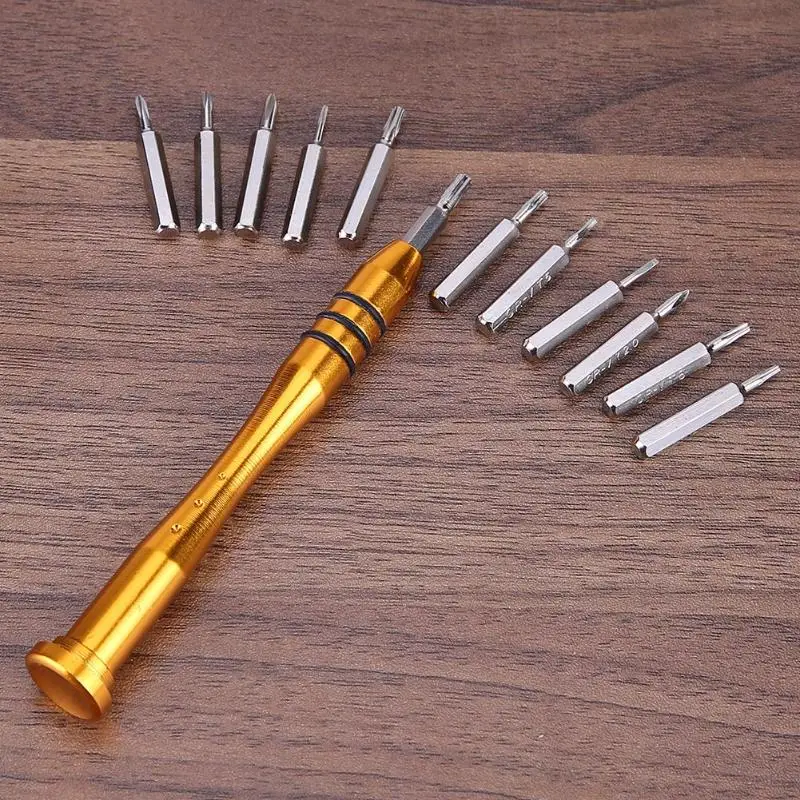 17pcs Universal Screwdriver Bits Set Disassemble Maintenance Tools Kits for Mobile Phone Kits