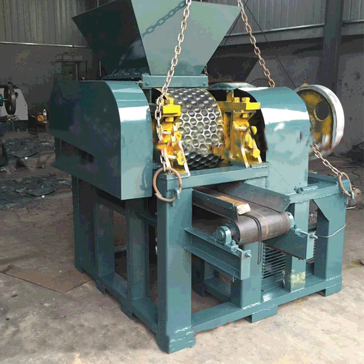 Industry Bbq Coal Powder Ball Press Machine Charcoal Briquette Making Machine