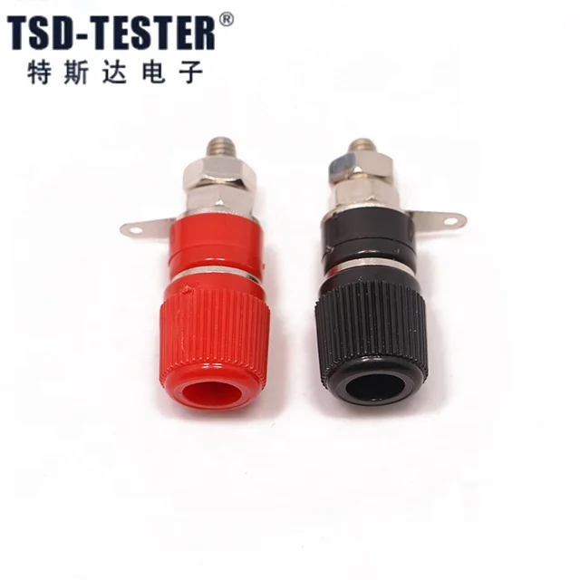 
S4101.*M10*63mm 5 colors Nickel Plated Binding Post 