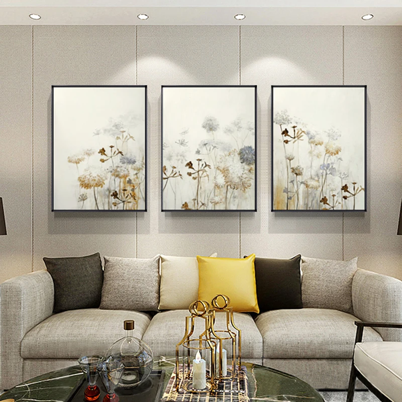 Floated frame Wall Arts Handmade Wall Decor Artwork Modern Oil Painting Abstract Wall Art On Canvas