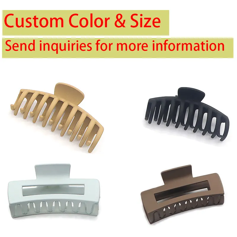 Wholesale Custom Hair Clamp Crabs Plastic Claw Clips for