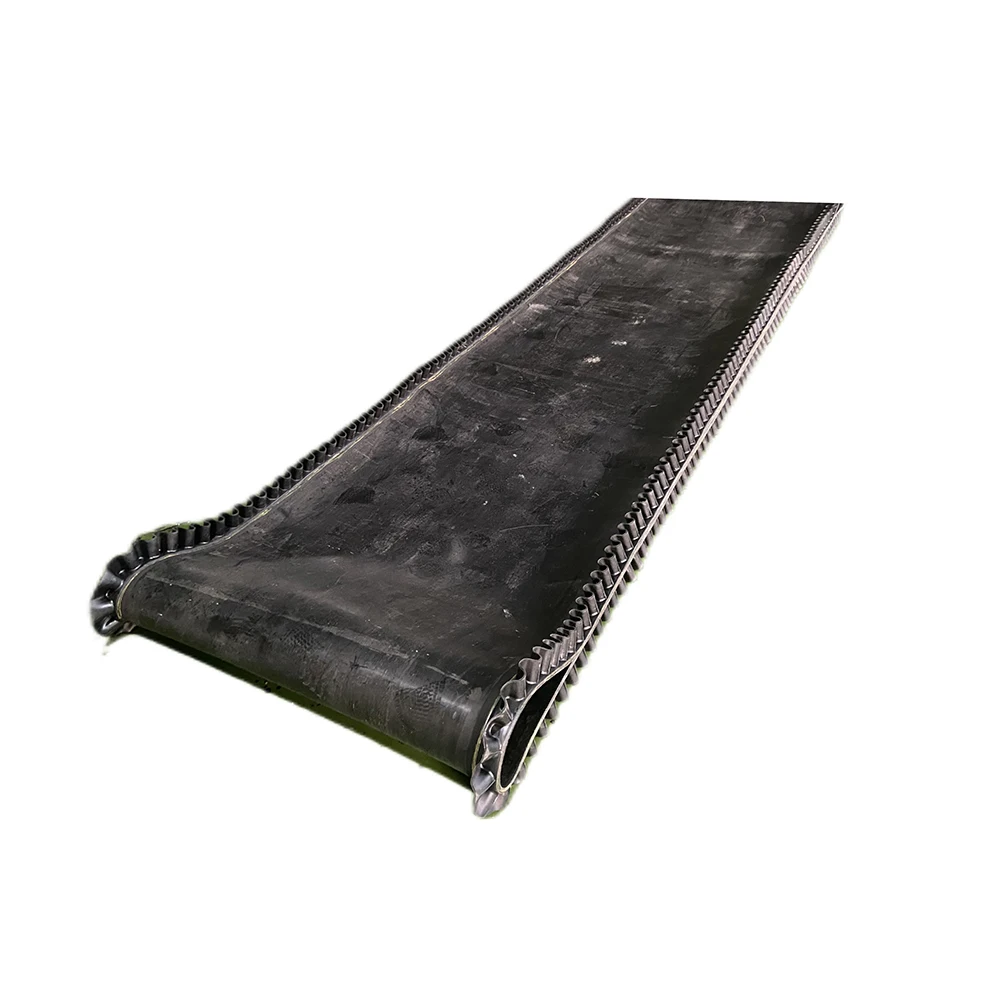 Hot sale high quality impact resistant skirt sidewall conveyor belt for material handling