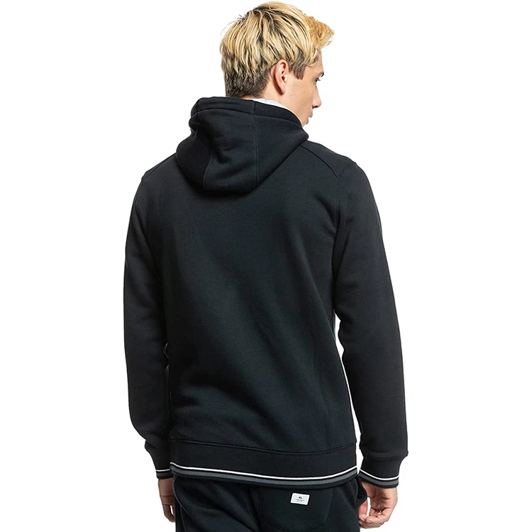 wholesale custom men acid wash black grey full zip tracksuit vintage long sleeve hoodie and sweatpants set