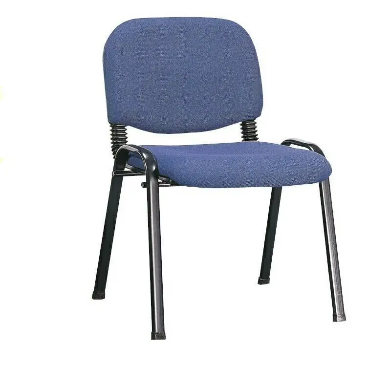 Wholesale Modern Cheap Modern Stackable Meeting Room College Training Visitor Student Fabric 4 leg Conference Waiting Room Chair