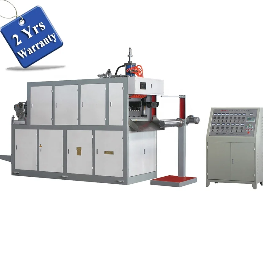 Сертификат CSA UD750B CE автоматическая машина для термоформовки пластиковых тарелок PP PET