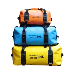 Wholesale High Quality Waterproof Duffle Bag Factory Custom Waterproof Backpack 40L 60L 90L Luxury Waterproof Travel Duffel Bag
