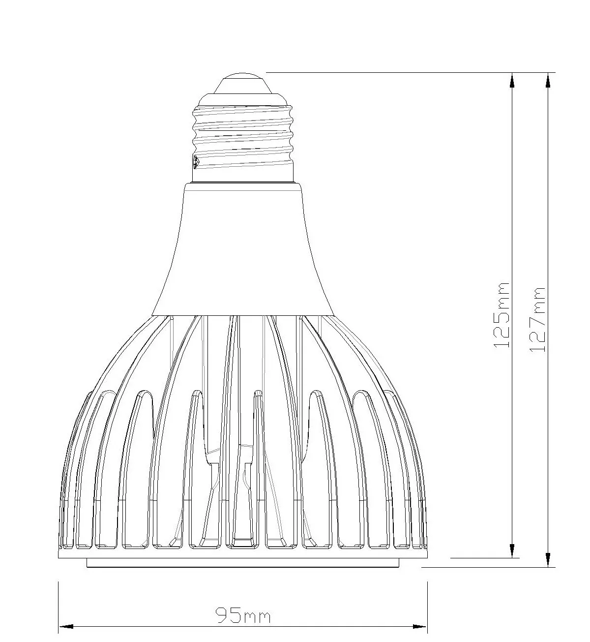 Full Spectrum led plant grow bulb white grow lights