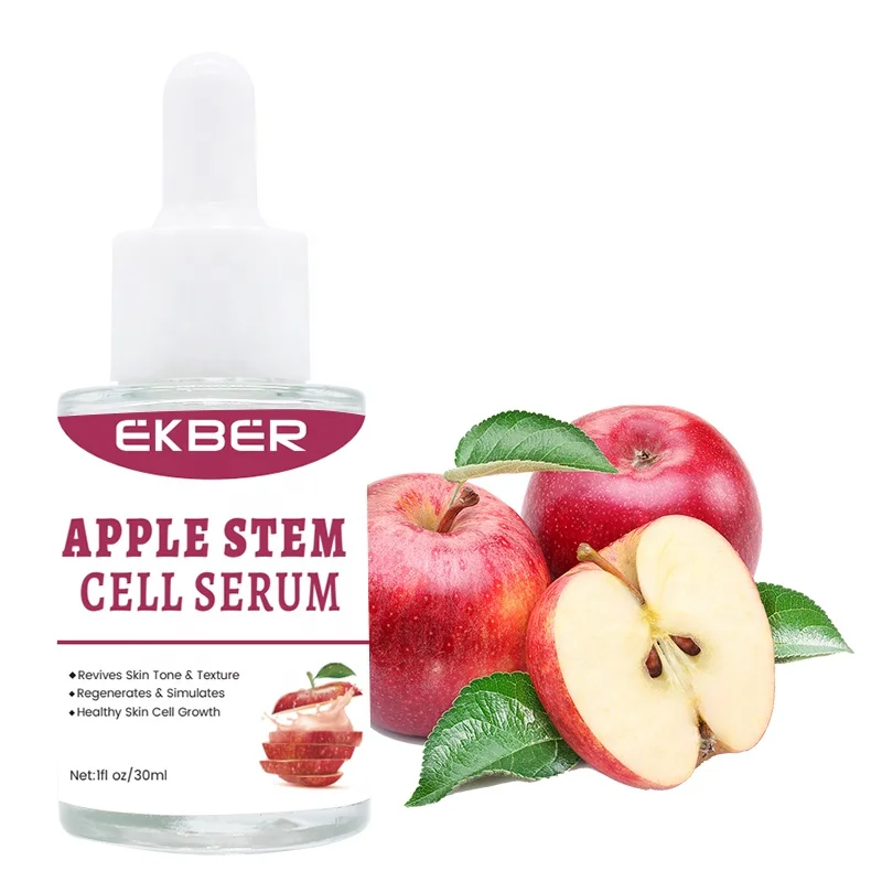 Customize Logo Apple Stem Cell Serum Hydrating Anti-aging Facial Serum Anti-wrinkle Firming Skin Moisturizing Essence