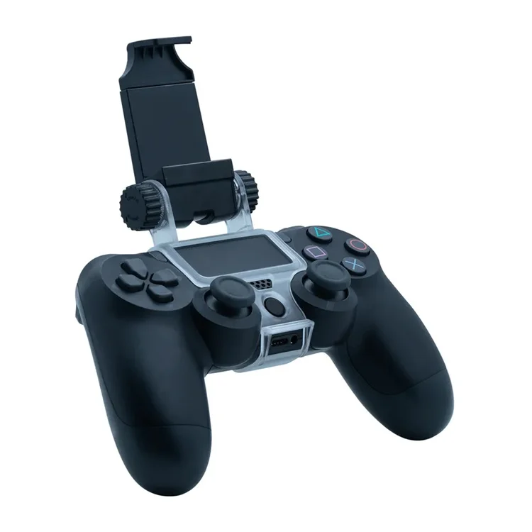 SYYTECH Game Controller Adjustable Stand Clip Mobile Phone Clamp Holder Clip for PS4 PlayStation 4 Pro Slim Game Accessories