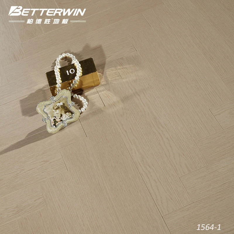 Top Selling Oak Herringbone Floor Indoor Hard Wood Oak Timber Flooring Parquet Hardwood Engineered Wood Flooring
