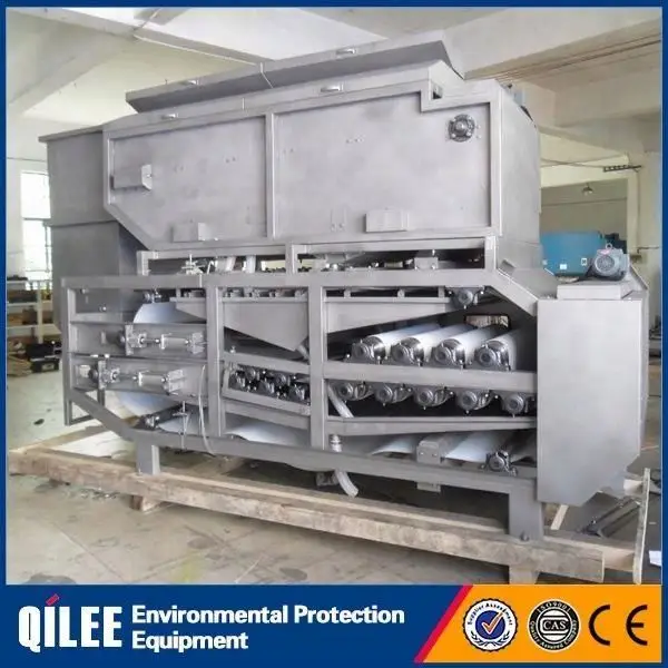 Coal Mine Industry 304 Stainless Steel Belt Filter Press For Sludge