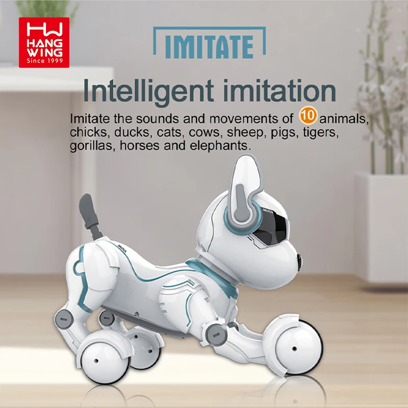  Игрушки Робот собака свет для детей умный развивающий Rc электронный пульт дистанционного управления танцы giocattolo игрушка
